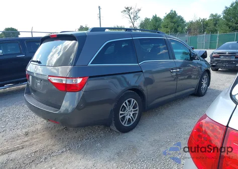 2012 Honda Odyssey Ex from USA, damaged, VIN 5FNRL5H43CB143422